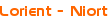 <p>Lorient - Niort</p>